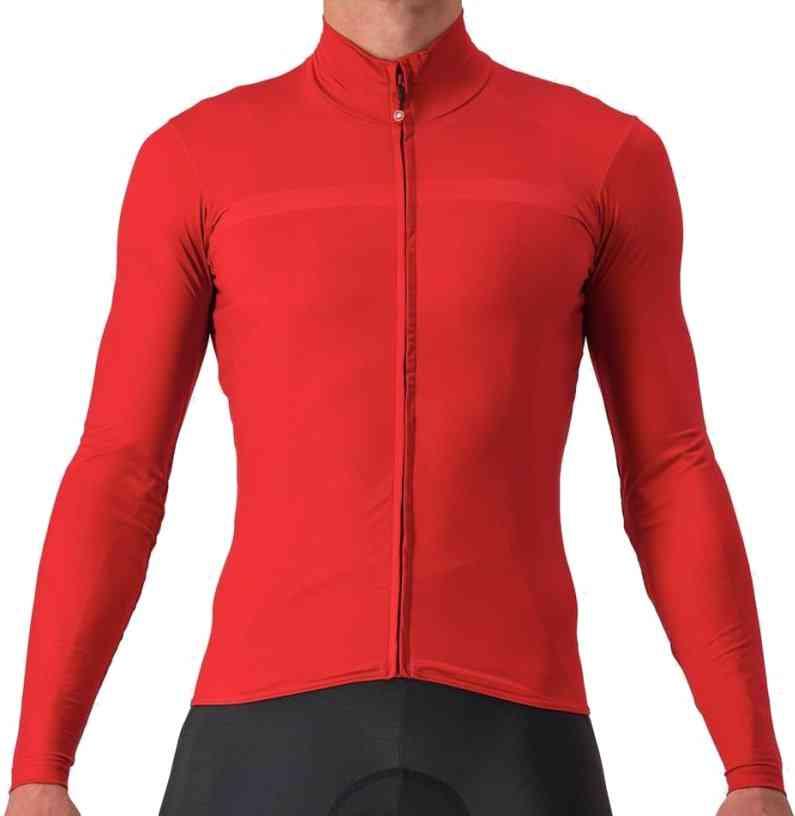 Castelli PRO THERMAL MID LS TRØJE - Rød