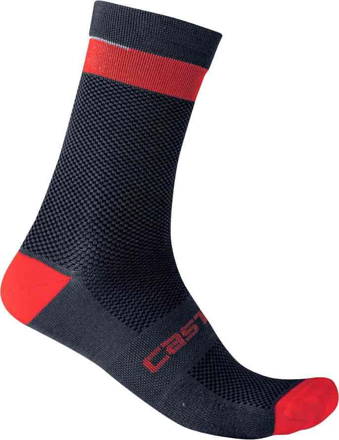 Castelli ALPHA 18 Sokker - Blå