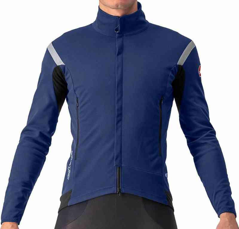 Castelli PERFETTO RoS 2 Vinterjakke - Belgisk Blå/Sølv