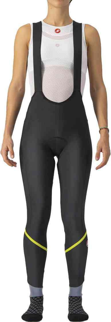 Castelli VELOCISSIMA DT BIBTIGHTS - Cykelbukser, Sort