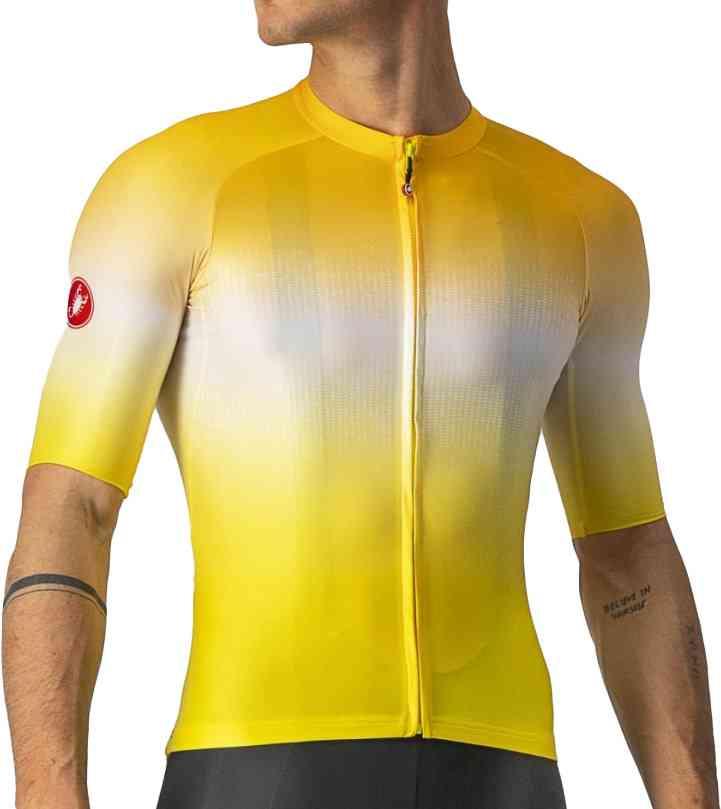 Castelli Aero Race 6.0 Jersey - Gul til cykling