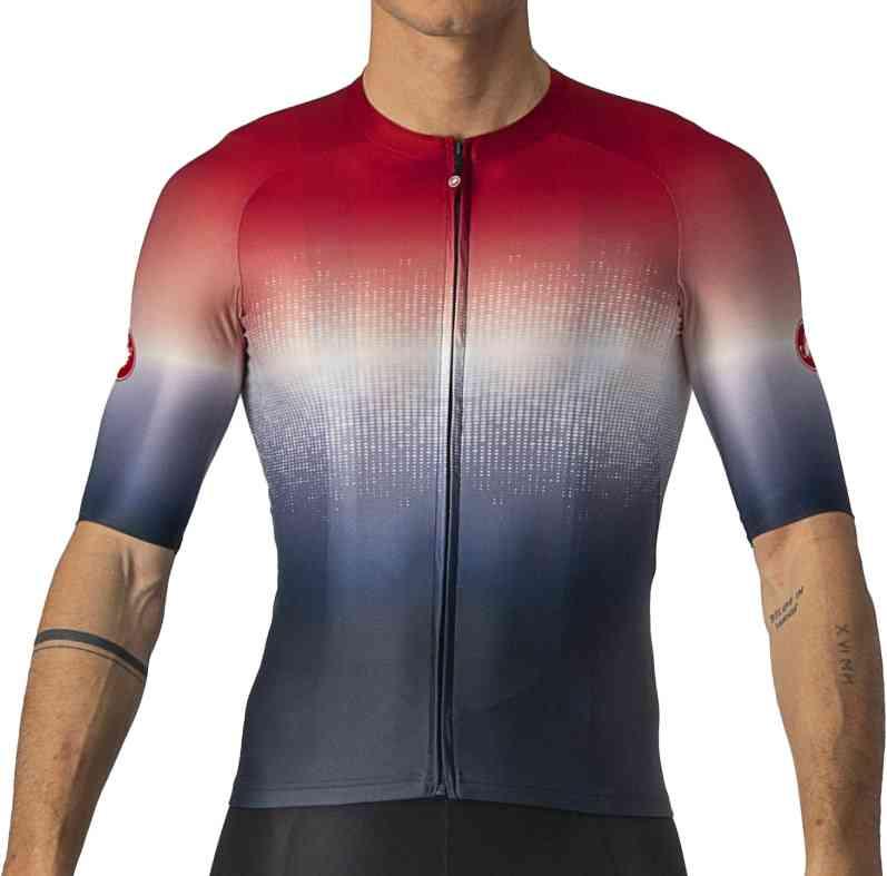 Castelli AERO RACE 6.0 TRØJE – Rød/Blå