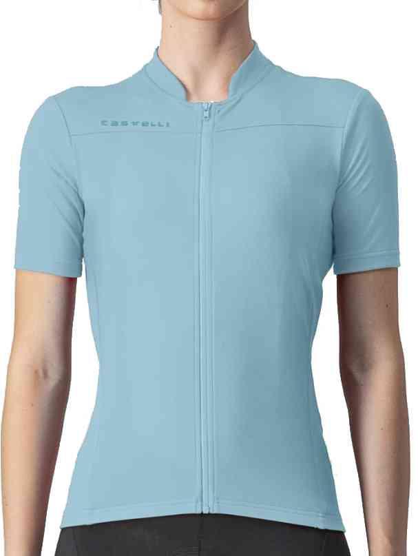 Castelli Anima 3 Cykeltrøje - Lyseblå - Tidsløs Stil
