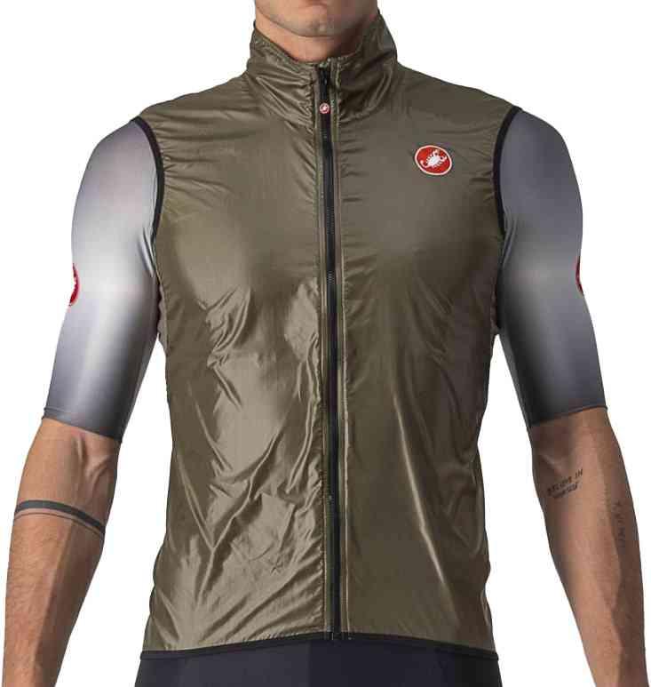 Castelli ARIA VEST - Grøn og Brun