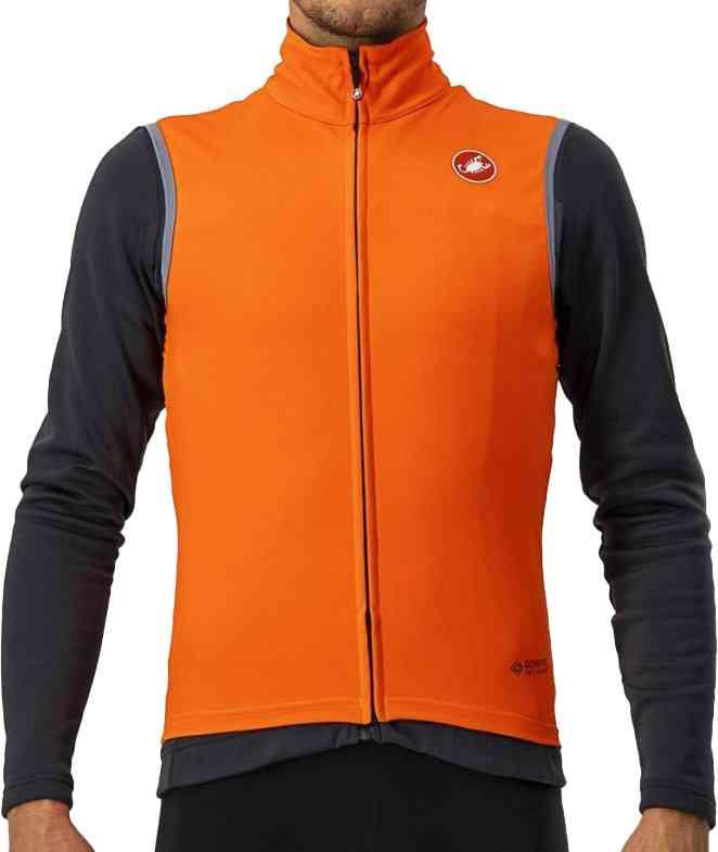 Castelli PERFETTO RoS VEST - Orange farve