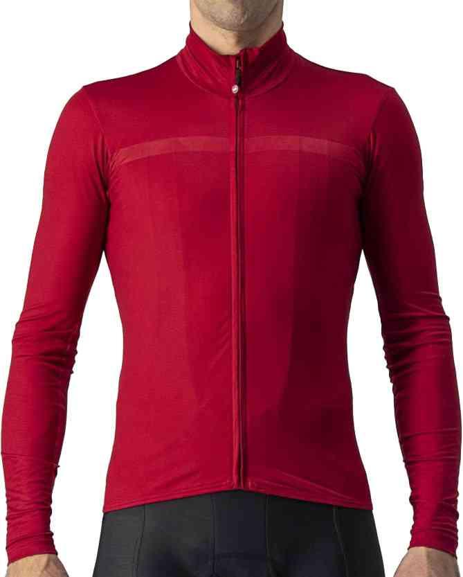 Castelli PRO THERMAL MID LS TRØJE - Rød