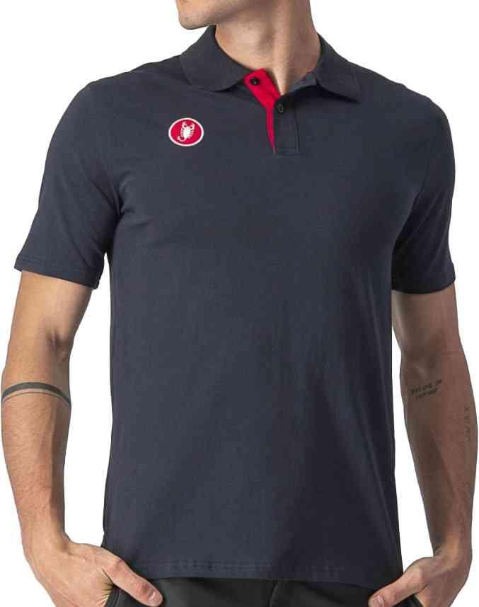 Castelli RACE DAY POLO T-shirt – Sort