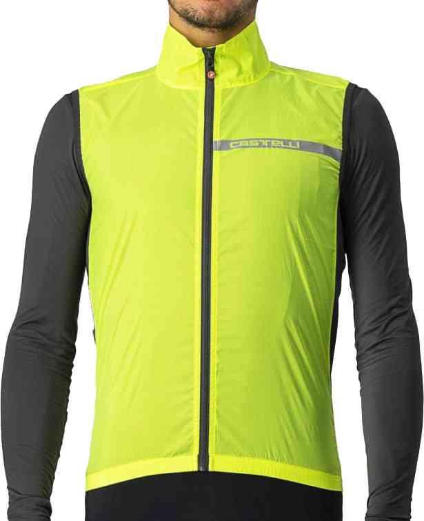 Castelli SQUADRA STRETCH VEST - Gul farve