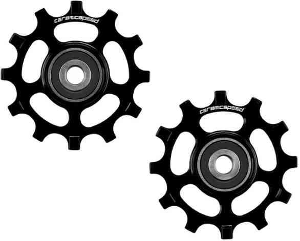 CeramicSpeed 12T Pulleyhjul til Shimano 11s, Sort