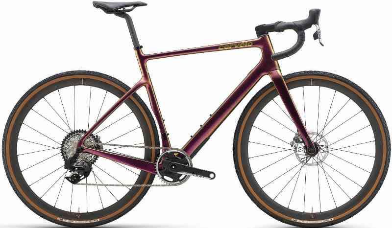 Cervélo Aspero-5 Force eTap AXS 1 2024 - Rød Cykel