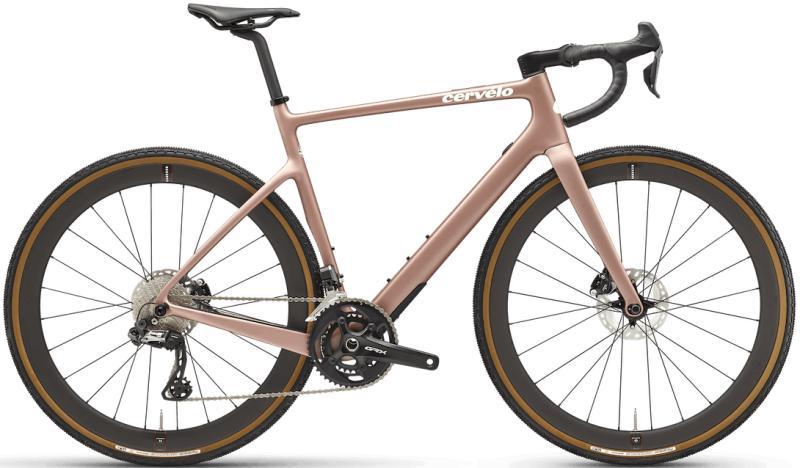 Cervélo Aspero-5 GRX RX815 Di2 2024 - Pink cykel