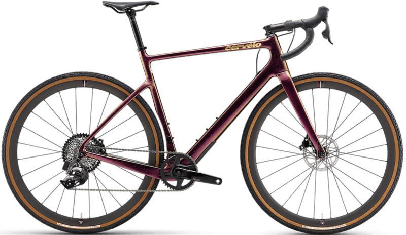 Cervélo Aspero Rival XPLR eTap AXS 1 2024 - Rød Cykel