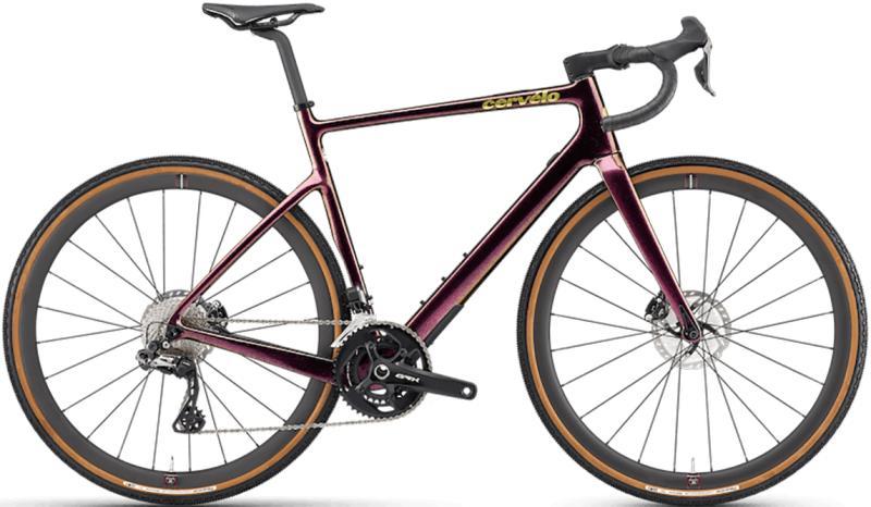 Cervélo Aspero-5 GRX RX815 Di2 2024 - Rød Cykel