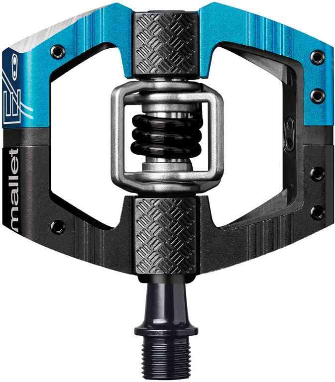 CrankBrothers Mallet E LS Pedaler - Blå/Sort