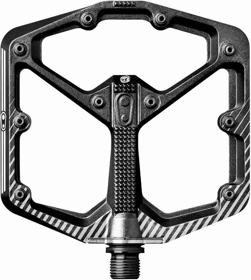 CrankBrothers Pedal Stamp 7 - Stor - Sort