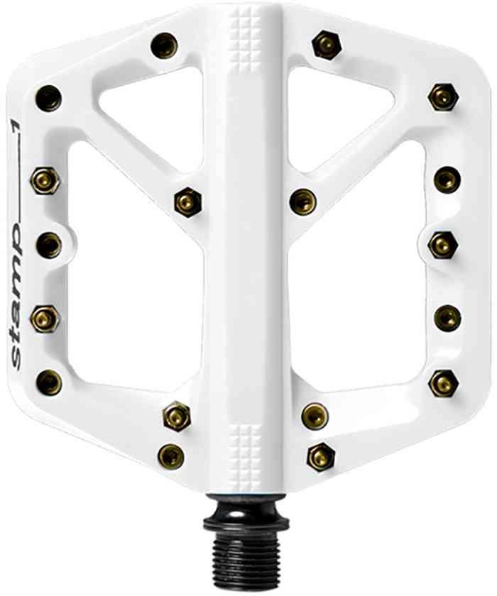 CrankBrothers Pedal Stamp 1 - Lille - Hvid