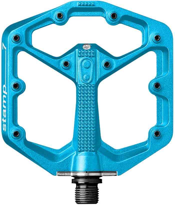 CrankBrothers Stamp 7 Pedaler - Lille - Blå