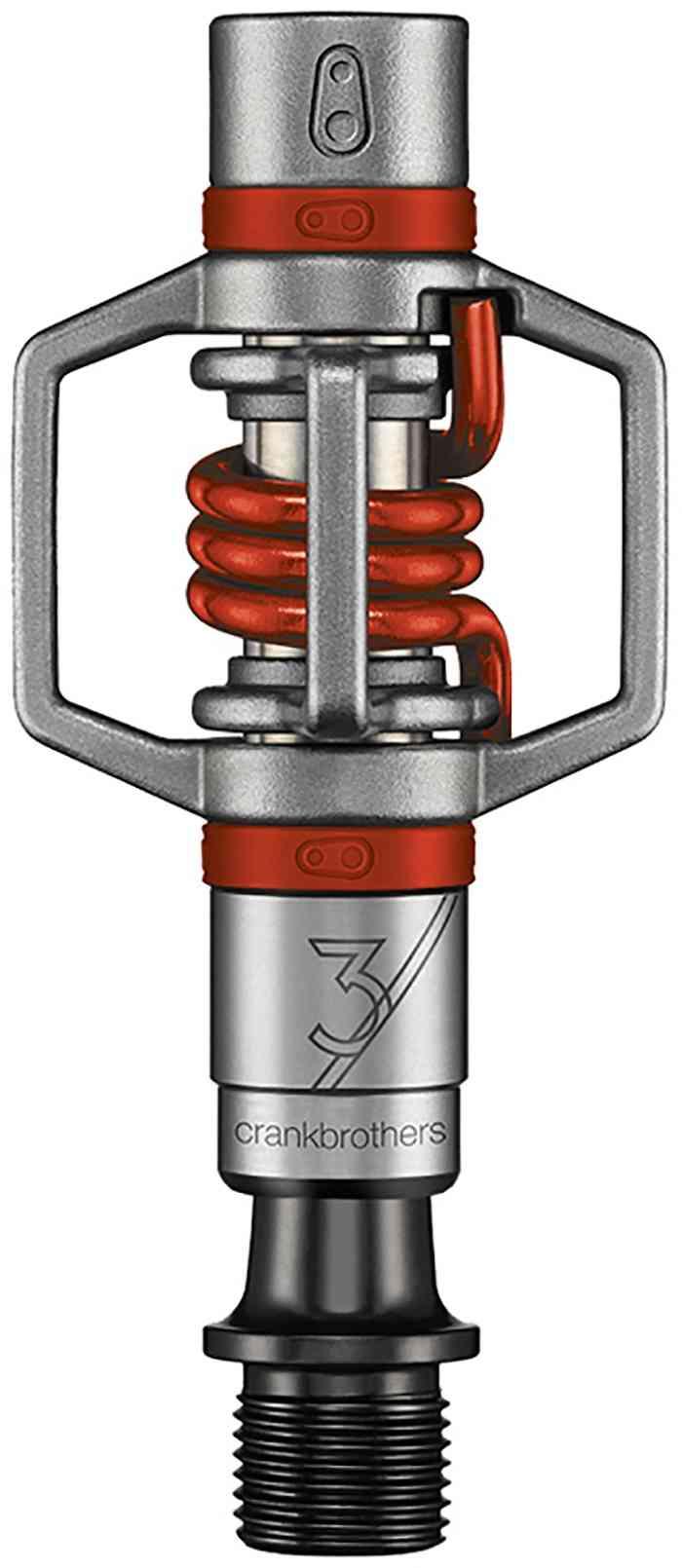 CrankBrothers Eggbeater 3 Pedaler - Sølv