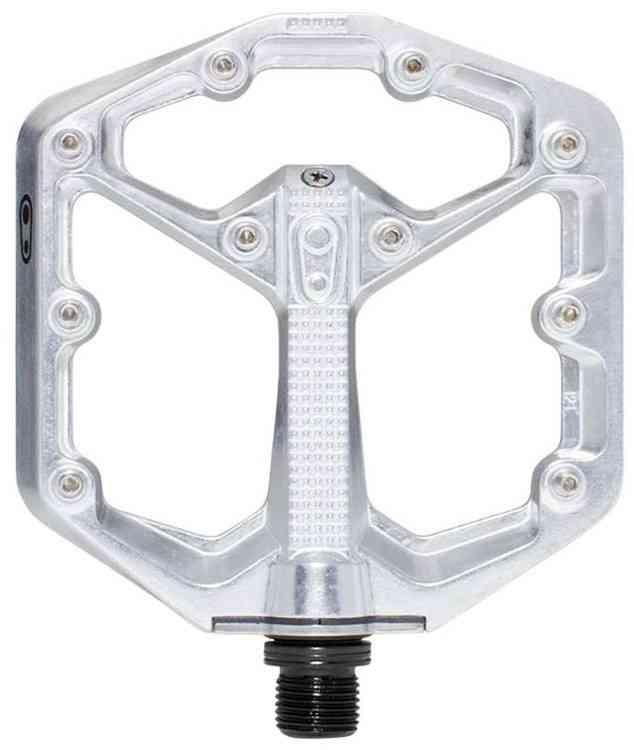 CrankBrothers Pedal Stamp 7 - Lille - Poleret Sølv