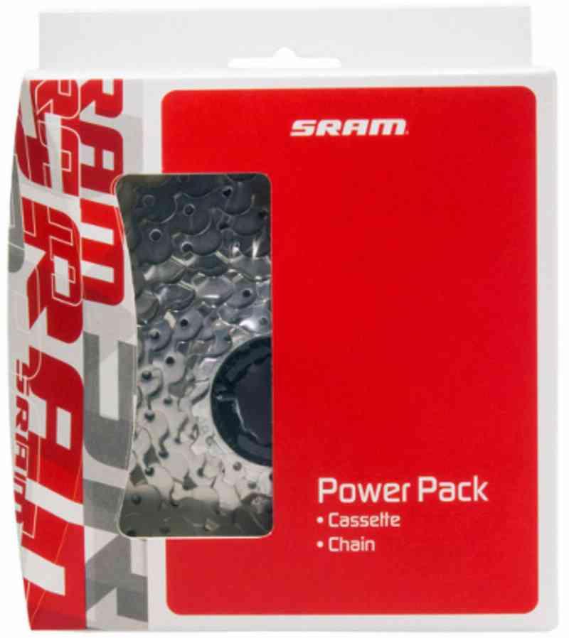 SRAM Power Pack PG-730 Kassette og PC-830 Kæde 7sp