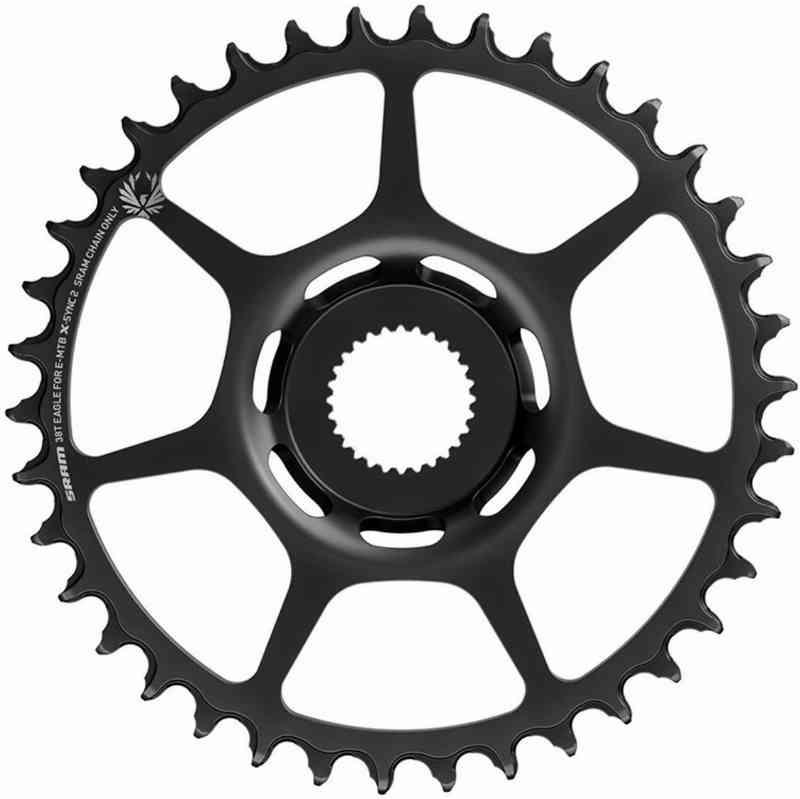 SRAM 38T Klinge til Bosch Elcykler - Direkte Montering