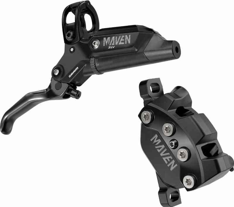 SRAM Hydraulisk Skivebremse Maven Sølv [BAG] - Sort Anodiseret