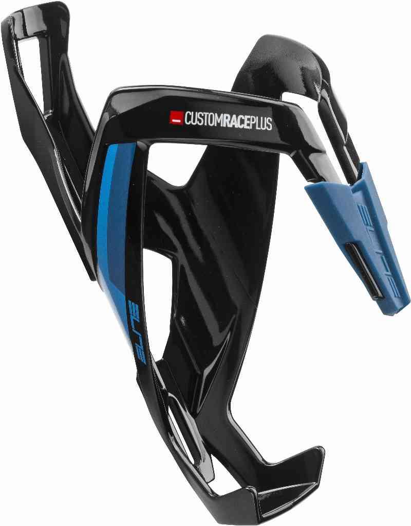 Elite Flaskeholder CustomRace+ – Sort og Blå Glossy