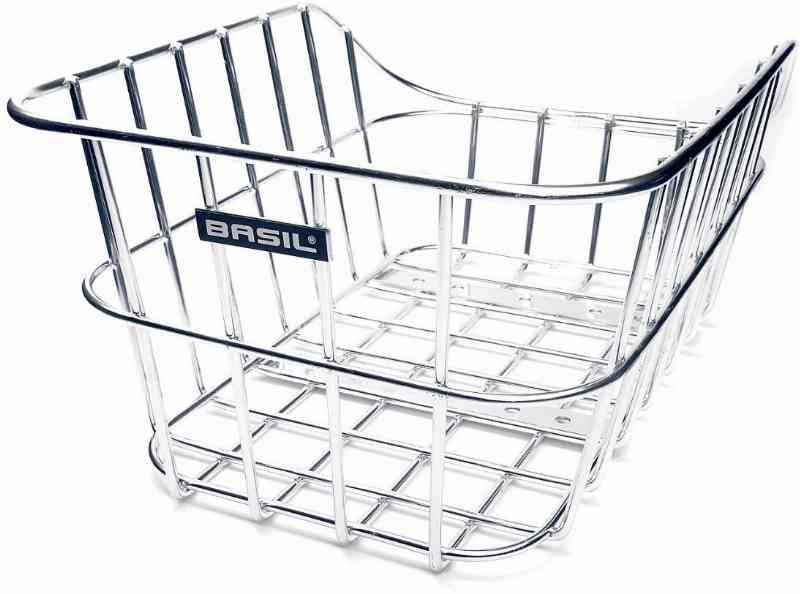 Basil Cento Aluminium Kurv, Sølv