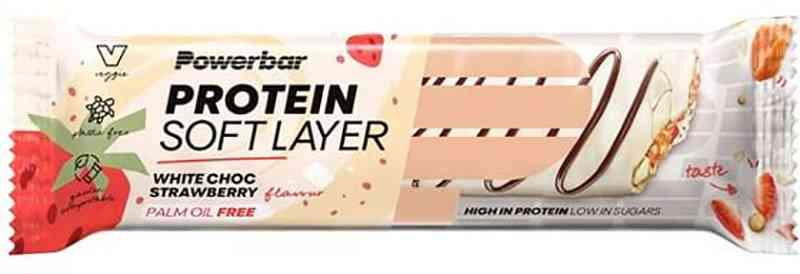 PowerBar Proteinbar - Hvid Chokolade Jordbær - 40g