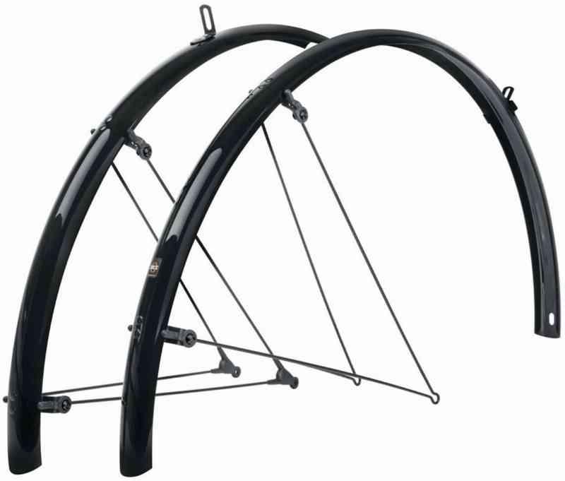 SKS Bluemels Basic 28" Skærmsæt - Sort 35mm