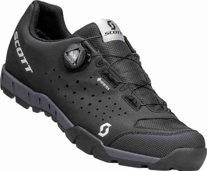 Scott Trail Evo Gore-Tex Cykelsko - Sort Sølv