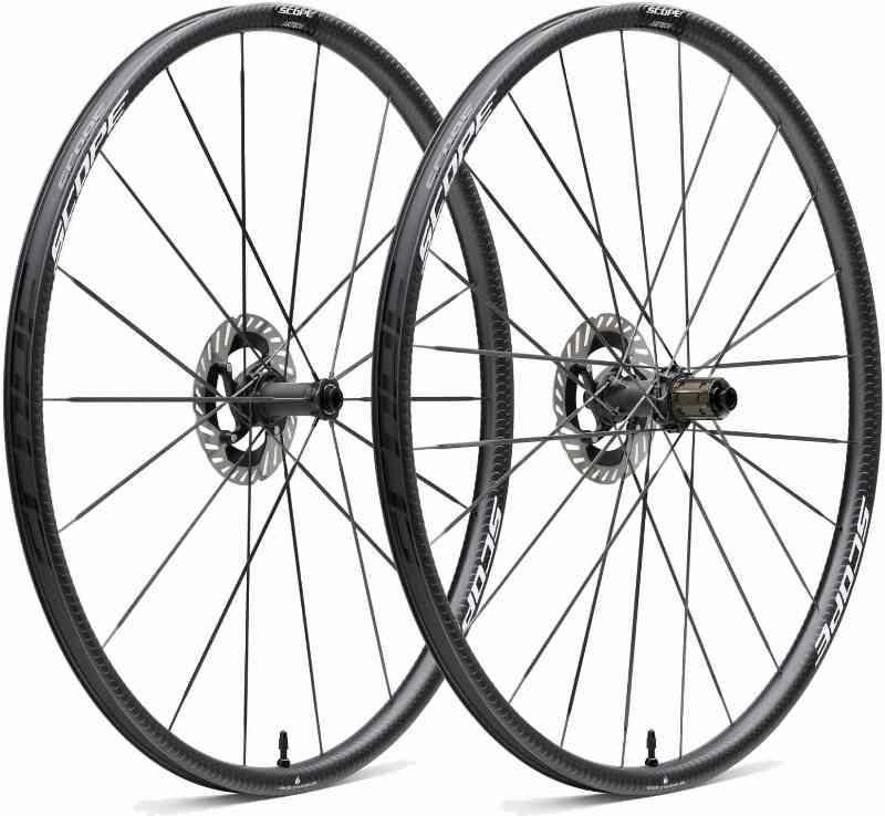 Scope Artec 2 Carbon Hjul Sæt (Sort Dekal)