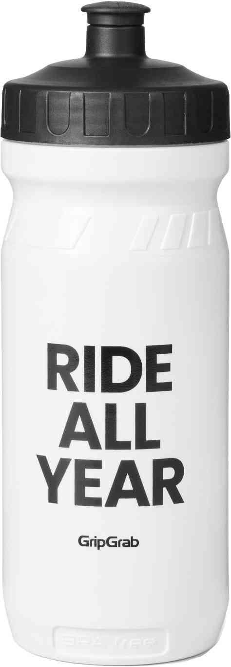 GripGrab R.A.Y. Sukkerør Flaske - 600ml - Hvid