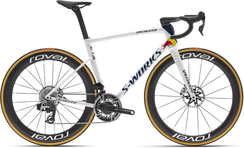 Specialized S-Works Tarmac SL8 LTD - Red Bull 2025 - Hvid