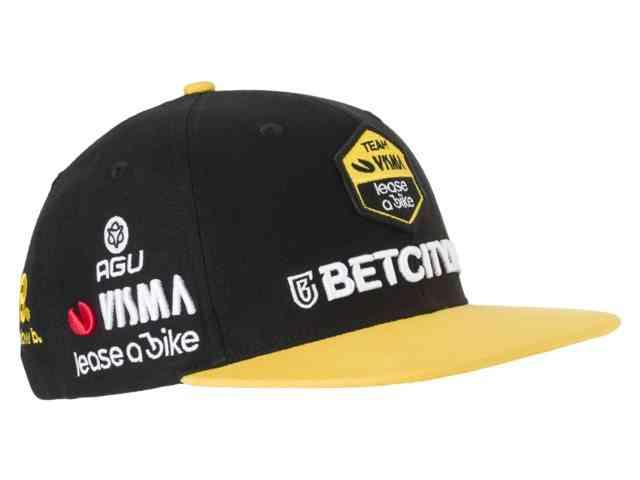 AGU Podium Cap Team Visma 2024 - Flad Kasket