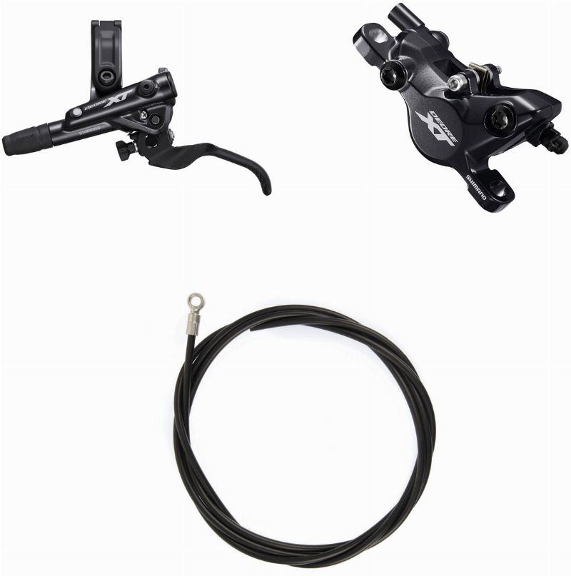 Shimano M8100 XT Venstre Bag Skivebremsesæt