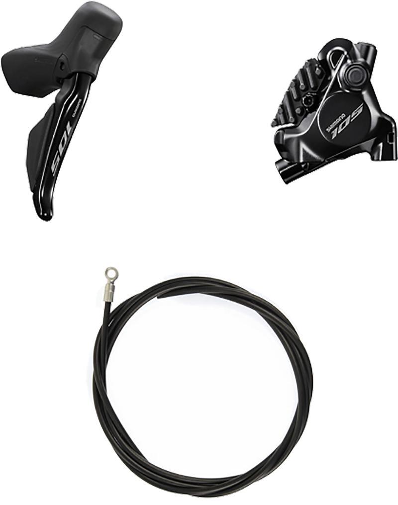 Shimano 105 Bremsegreb og Bremse [Højre] - Kvalitet til Cyklen