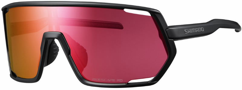 Shimano Technium FF Ridescape Cykelbriller - Mat Sort