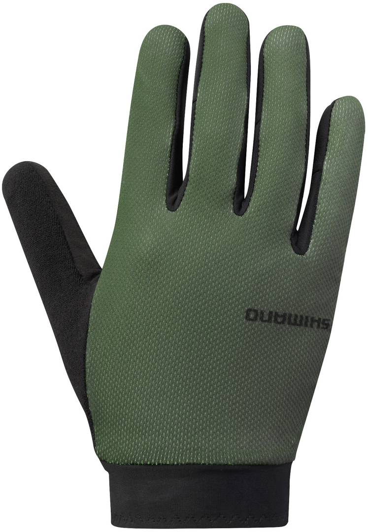 Shimano Explorer Handsker med Fuld Finger - Khaki