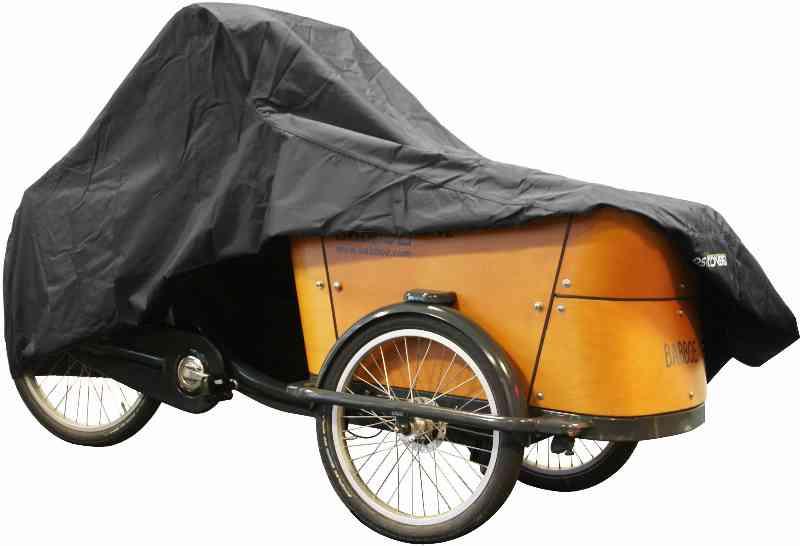 DS Covers Cargo Cykelcover - 3-hjulet med tag