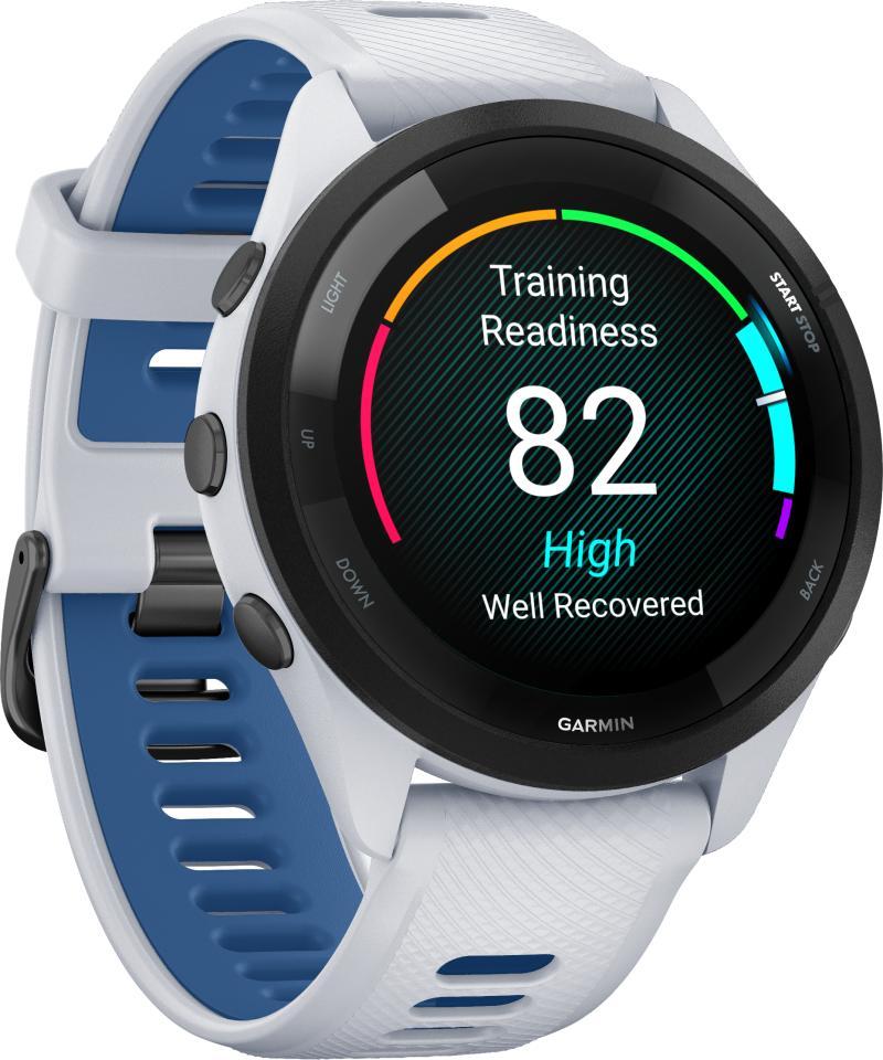 Garmin Forerunner 265 Music - Whitestone/Tidal Blue