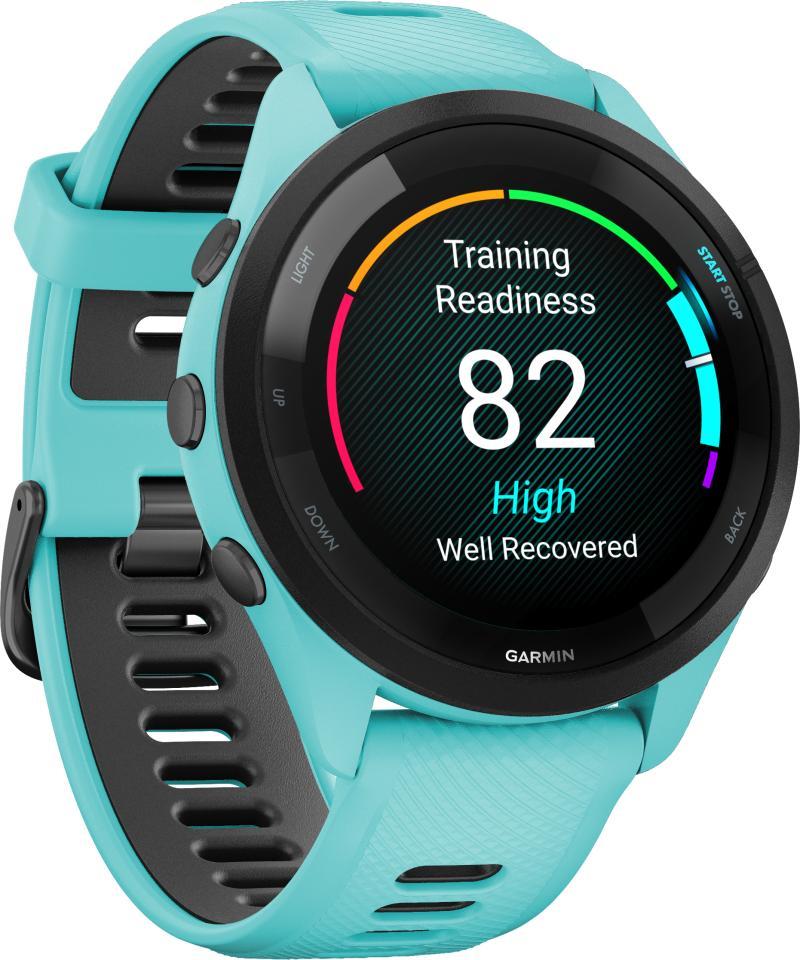 Garmin Forerunner 265 Music - Aqua/Sort Løbeur