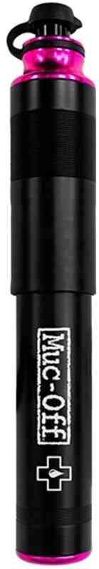 Muc-Off Mini Pumpe AirMach 7.6 bar/110psi - Sort/Rosa