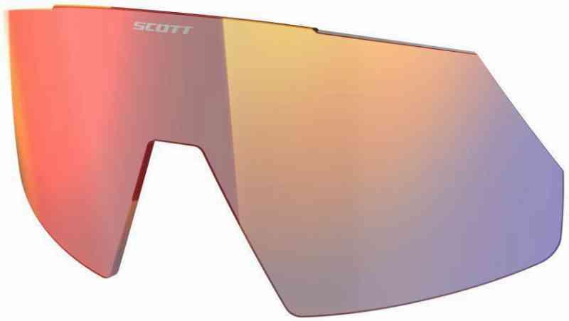 Scott Pro Shield Linse - Rød Krom (Erstatning)