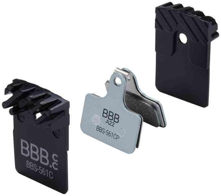 BBB Shimano DiscStop Coolfin Bremseklodser (Resin)