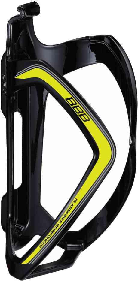 BBB Flaskeholder FlexCage Komposit 31g - Sort/Gul