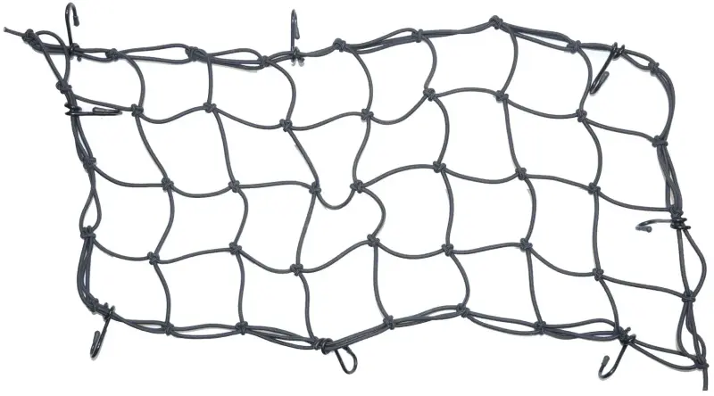 Cykel Attitude Net til Bagkurv - 25x50cm - 8 Krog