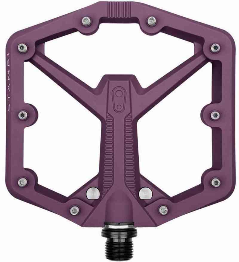 CrankBrothers Stamp 1 Flade Pedaler – Lilla/Sorte