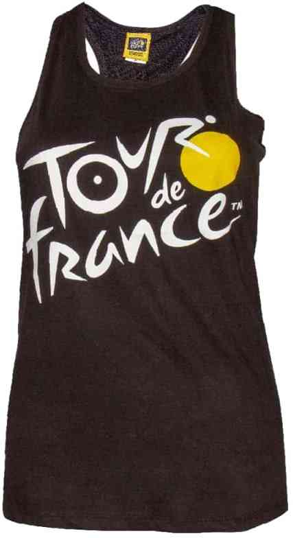 Tour de France Fan Kollektion - Dame T-shirt - Sort