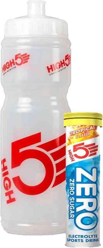 High5 0,75L Flaske med 10 Zero Tabs